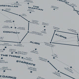 Science Fiction Star Chart - Original Open Edition