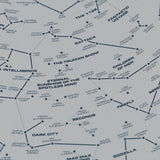 Science Fiction Star Chart - Original Open Edition