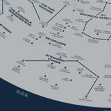 Science Fiction Star Chart - Original Open Edition