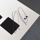Anthony Burrill - Joy! Pure Joy! (Black & White) Signed Limited Edition