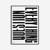 Anthony Burrill - Question Everything Open Edition