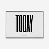 Anthony Burrill - Today (White) Open Edition