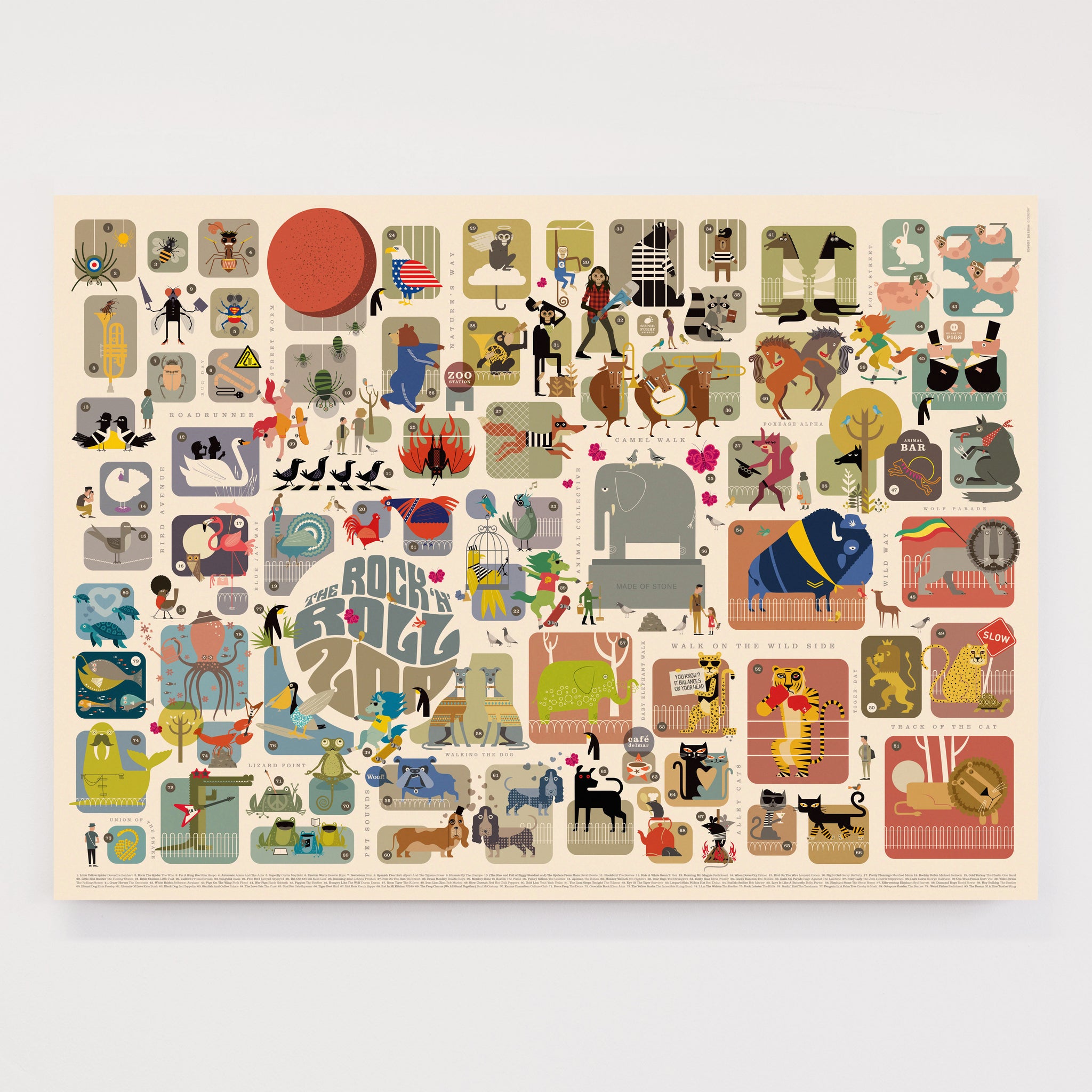 Rock 'N' Roll Zoo - Original Open Edition