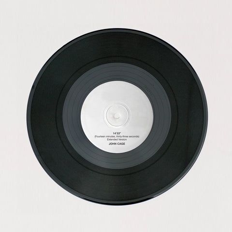 Remixed 12″ of John Cage’s seminal 1952 composition