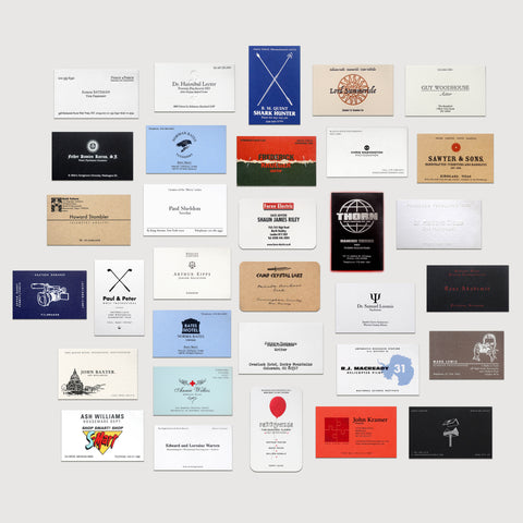 Business as Unusual: Collector's Set of Calling Cards - Horror Edition