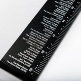 Twelve-Inch Vinyl Record Ruler: Alternative Albums 1977-1989