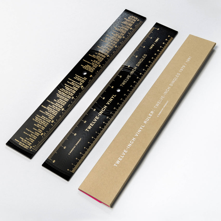 Twelve-Inch Vinyl Record Ruler: Twelve-Inch Singles 1979-1991