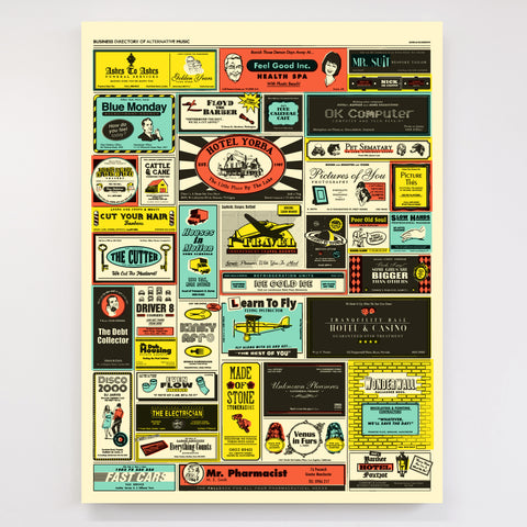 Business Directory of Alternative Music Print