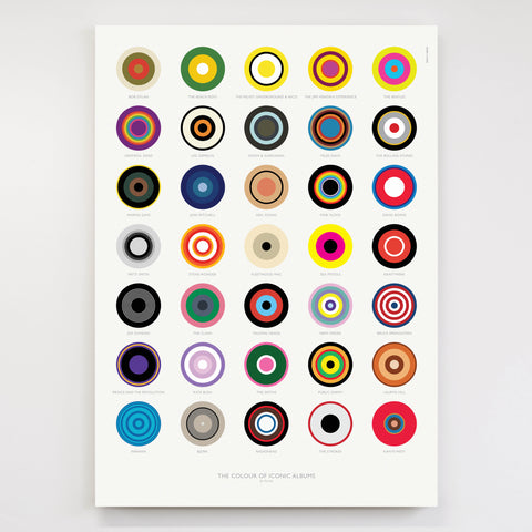 The Colour of Iconic Albums - Original Open Edition