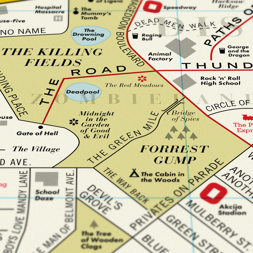 Film Map - Original Open Edition