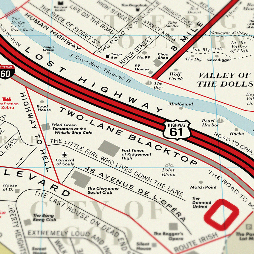 Film Map - Original Open Edition