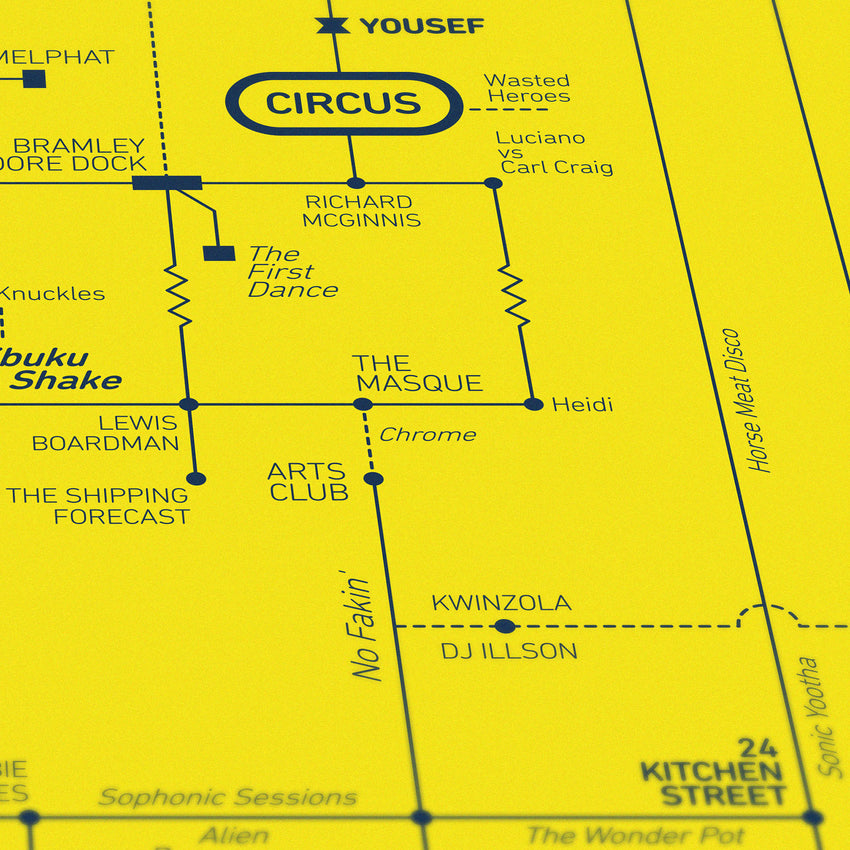 Acid House Love Blueprint: Liverpool - Special Edition for Museum of Liverpool