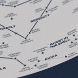 Science Fiction Star Chart - Original Open Edition