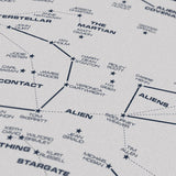 Science Fiction Star Chart - Original Open Edition