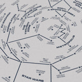 Science Fiction Star Chart - Original Open Edition