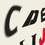 This new A-Z print is made up entirely of letters from classic horror film titles