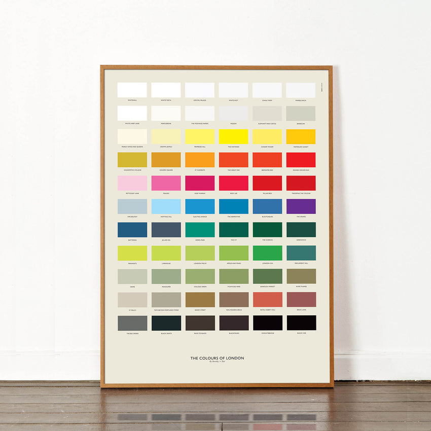 The Colours of London - Print and Homeware Range for Tate