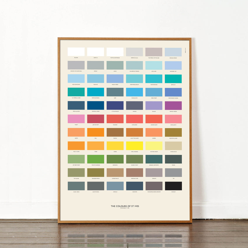 The Colours of St Ives - Print and Homeware Range for Tate
