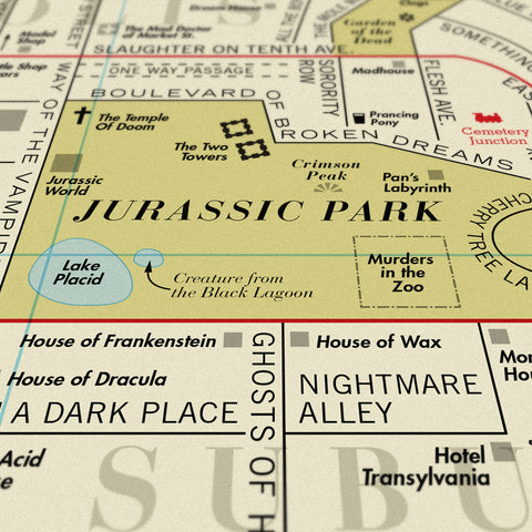 Film Map - Signed Limited Edition