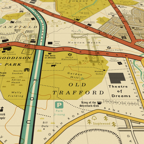 Football Map - Original Open Edition