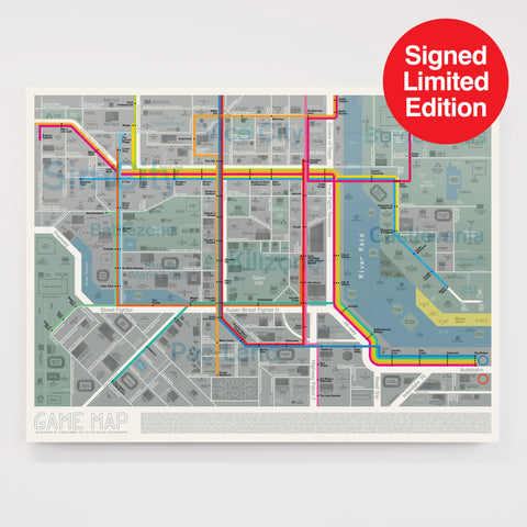 Game Map - Signed Limited Edition