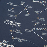 Hollywood Star Chart features constellations named after some of the most culturally significant films