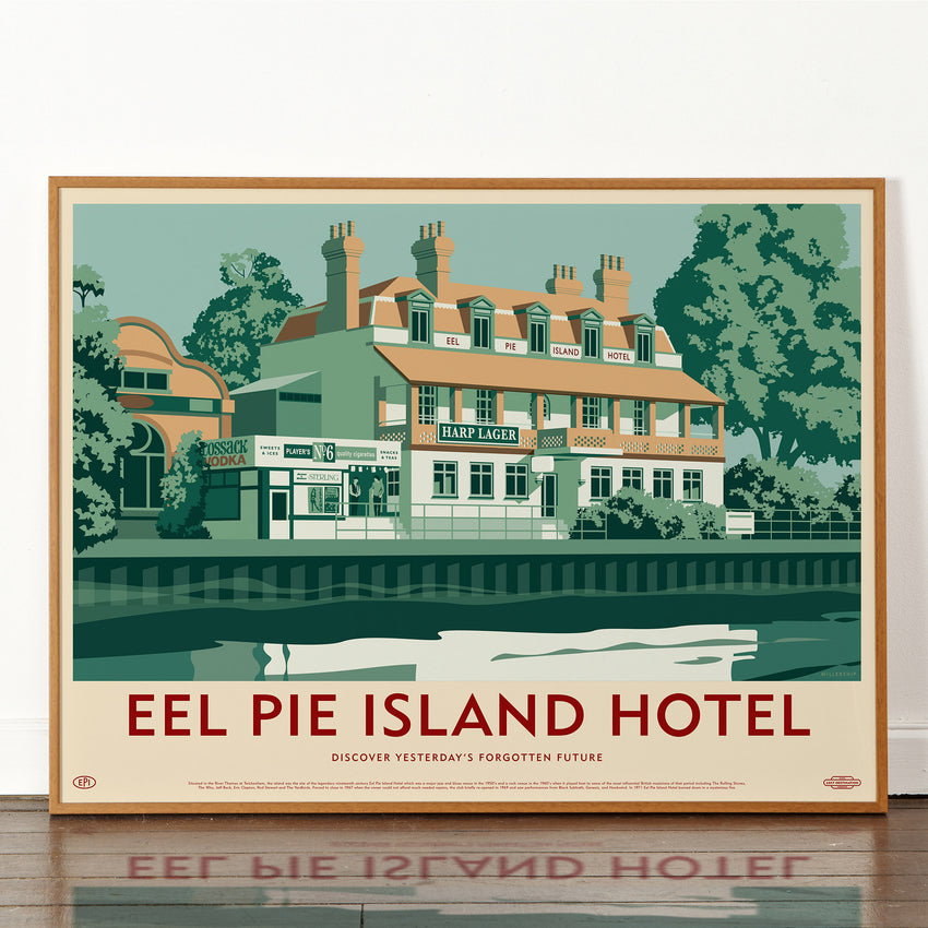 Eel Pie Island Hotel Poster