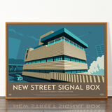 Lost Destination: Birmingham New Street Signal Box Print
