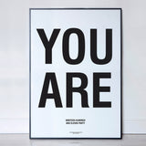 Nineteen Hundred and Eleven Party: You Are Screen Print