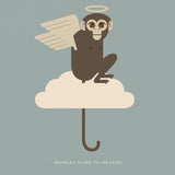 Rock 'N' Roll Zoo: Monkey Gone to Heaven - 12" Print