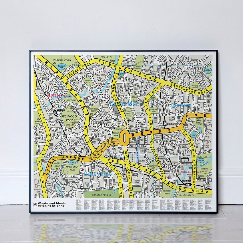 Record Covers Map Maps Album Cover