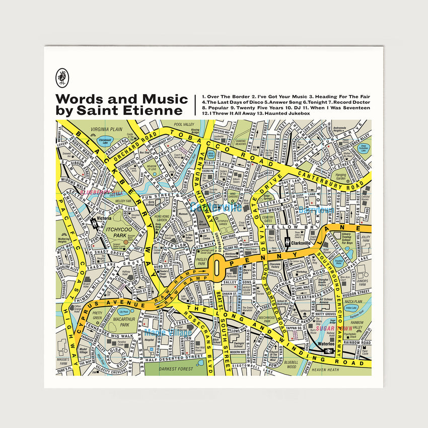 Record Covers Map Maps Album Cover