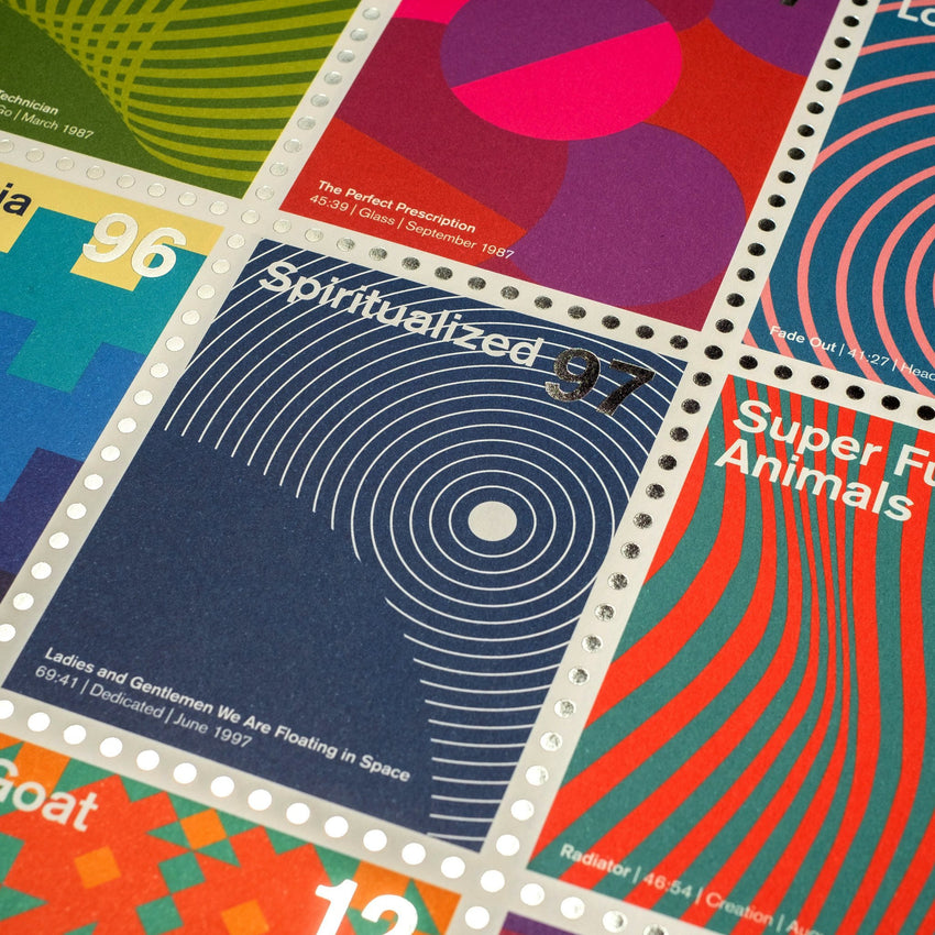 Stamp Albums: Psychedelic